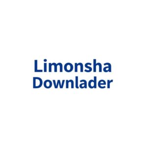 Изометрическая иллюстрация программы Limonsha Downloader для скачивания фильмов и софта на белом фоне