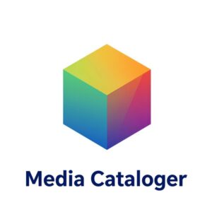 Изометрическая иллюстрация каталога медиафайлов для скачивания фильмов и программ на белом фоне